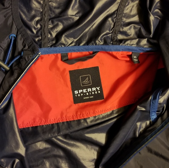 Sperry Top-Sider Full Zip Windbreaker Jacket - Picture 5 of 8
